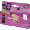 Kreul "Tattoo Pen Set" Tetováló filctoll készlet, 4 db (4000798621704)