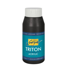 Kreul Solo Goya Triton akrilfesték, 750 ml - 09, black akrilfesték