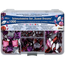 Kreul strasszkövek, Édes álmok - 1000 darabos készlet kreatív és készségfejlesztő