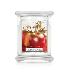 Kringle Candle Aranyozott Alma illatgyertya közepes 2 kanócos (411 g), gyertya