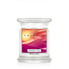 Kringle Candle Desert Oud illatgyertya közepes 2 kanócos (411 g), gyertya