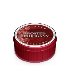 Kringle Candle Frosted mahagóni illatgyertya (35 g), gyertya