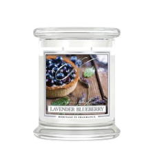 Kringle Candle Levendula Áfonya illatú gyertya közepes 2 kanócos (411 g), gyertya