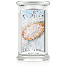Kringle Candle Sea Salt & Tonka nagy 2 kanócos illatgyertya (624 g), gyertya