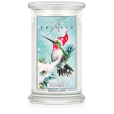 Kringle Candle Snowbird nagy 2 kanócos illatgyertya (624 g), gyertya