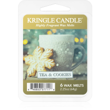 Kringle Candle Tea & Cookies illatos viasz aromalámpába 64 g gyertya
