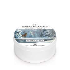 Kringle Candle Winter Woods illatgyertya (42g), gyertya