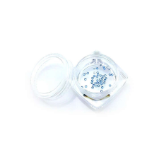 Kristály strasszkő 50db #SS3 Li.Sapphire körömdíszítő