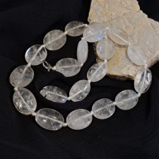  Kristálytiszta szépség, Hegyikristály nyakék nyaklánc