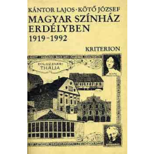 Kriterion Kiadó Magyar színház erdélyben 1919-1992 antikvárium - használt könyv