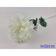 Krizantém szálas selyemvirág 51cm - Krém dekorációs kellék