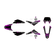 KRM Grafikai készlet KRM lila Derbi X-treme 2011 - 2017 egyéb motorkerékpár alkatrész