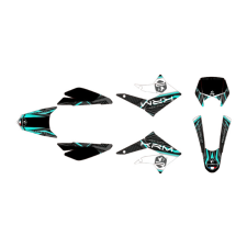 KRM Grafikai készlet KRM Türkiz Derbi X-treme 2011 - 2017 egyéb motorkerékpár alkatrész