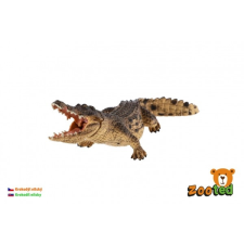 Krokodil figura 18 cm játékfigura