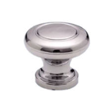  Króm, műanyag gombfogantyú, 32 mm bútor