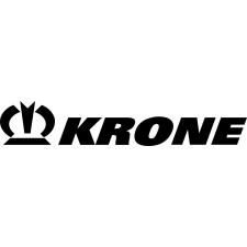 KRONE matrica fekete,50cmx 9.2cm autó dekoráció