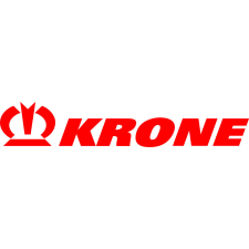 KRONE matrica piros,50cmx 9.2cm autó dekoráció
