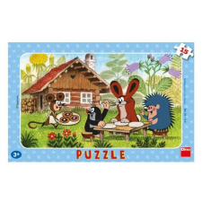 Krtek a barátai látogatáson puzzle, kirakós