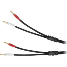 Kruger&Matz hangszóró kábel 3.0m (banán dugók) (KM0334) kábel és adapter