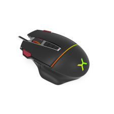 Krux Fuze Pro USB Gaming Egér - Fekete (KRX0074) egér