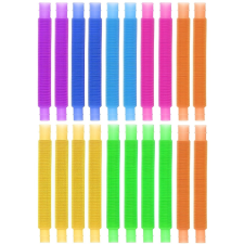 Kruzzel 19741 Stretchable tubes antistress kit 16,5 - 51 cm 20 pcs (42110) barkácsolás, építés