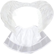 Kruzzel 22560 Kostým Anděl jelmez