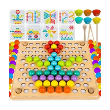 Kruzzel Fa Gyöngyös Puzzle 22403 kreatív és készségfejlesztő