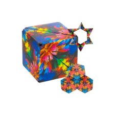 Kruzzel Interaktív, mágneses anti-stressz kocka, stresszoldó puzzle felnőttek és gyerekek számára logikai játék