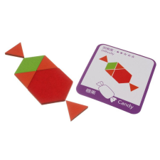 Kruzzel Oktatási puzzle - geometriai ábrák puzzle, kirakós