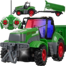 Kruzzel RC traktor billenős pótkocsival, 1:24 (5900779954267) autópálya és játékautó