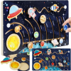 Kruzzel Wooden puzzle - solar system Kruzzel 24763