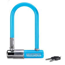 KRYPTONITE Kryptolok-2 Mini-7 kulcsos U-lakat [világoskék] kerékpáros kerékpár és kerékpáros felszerelés