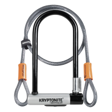 KRYPTONITE Kryptolok STD kulcsos U-lakat + hurokkábel kerékpáros kerékpár és kerékpáros felszerelés