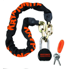 KRYPTONITE Messenger kulcsos láncos zár + lakat 85 cm lakat