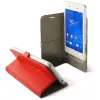 KSIX Slide universal folio case for smartphone up to 5.5 inches piros