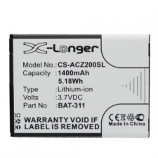  KT0010S011 Akkumulátor 1400 mAh mobiltelefon akkumulátor