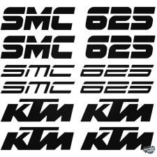  KTM 625 SMC szett matrica matrica