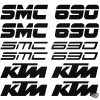  KTM 690 SMC szett matrica