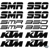  KTM 950 SMR szett matrica