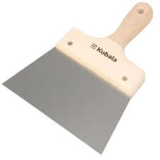 KUBALA 180mm rozsdamentes gipszelő spatulya építőanyag