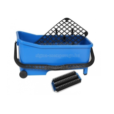 KUBALA , Burkoló mosóvödör 20 liter, +tripla görgő+rács (mak1524cs) kőműves és burkoló szerszám