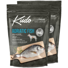 Kudo Low Grain Senior/Light Adriatic Fish száraz kutyatáp adriai hal 2x3kg kutyaeledel