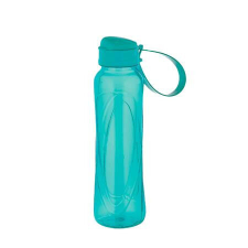  Kulacs, 610 ml, műanyag, világos türkiz, &quot;Slim&quot; kulacs, kulacstartó
