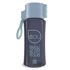 Kulacs ARS UNA műanyag BPA-mentes 450 ml sötétszürke-szürke kulacs, kulacstartó