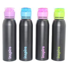 Kulacs "Alu sport 10" alumínium 600 ml vegyes kulacs, kulacstartó