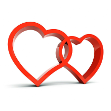 KulPress Vinyl háttér fotózáshoz. 150X210 cm love-1 háttérkarton