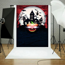 KulPress Vinyl háttér fotózáshoz. Halloween fotó háttér 150X210 cm 9512 háttérkarton