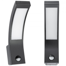  Kültéri kerti fali lámpa LED 10W 4000K IP54 mozgás- és szürkületérzékelővel kültéri világítás