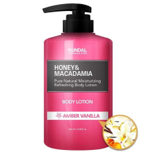 Kundal Honey and Macadamia Pure Body Lotion Amber Vanilla 500ml arctisztító