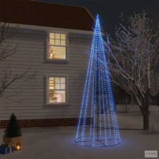  Kúp alakú karácsonyfa 732 kék LED-del 100 x 300 cm műfenyő